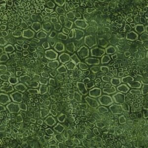 Island Batik / Lumin Fabrics 112521645 Iron Pyrite Cluster - Green Ivy