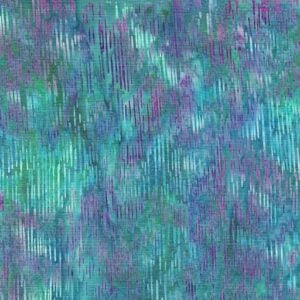 Island Batik / Lumin Fabrics 122439950 Streamers - Teal Cerulean