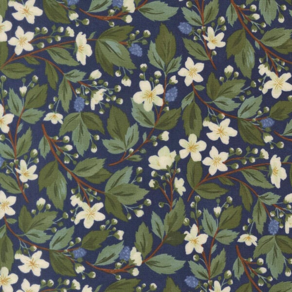 Moda Brookside - 36081 18 Lake Bramble Floral