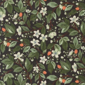 Moda Brookside - 36081 19 Midnight Bramble Floral