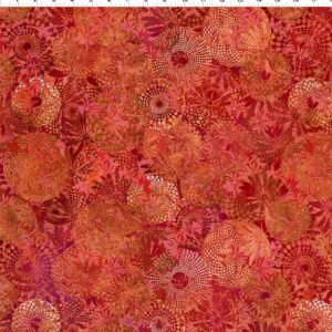 In The Beginning Fabrics - Allure - 4ALR-1 Red Exotic