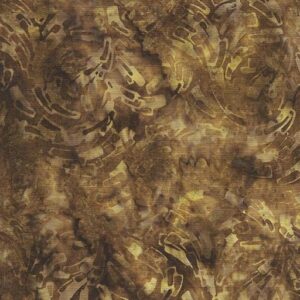 Island Batik / Lumin Fabrics - Forest Flora - 622402083 Bark - Brown Java