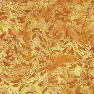 Island Batik / Lumin Fabrics - Forest Flora - 622402897 Bark - Multi Orange Yellow