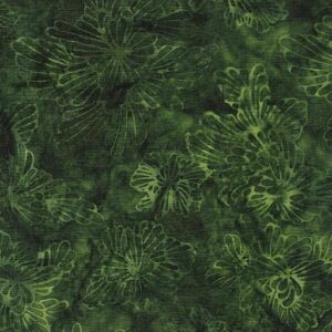 Island Batik / Lumin Fabrics - Forest Flora - 622405690 Rebirth - Green Grass