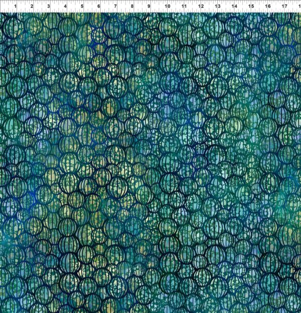 In The Beginning Fabrics - Allure - 6ALR-2 Green Lanterns