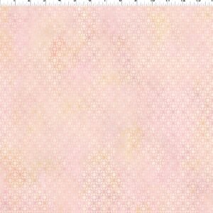 In The Beginning Fabrics - Allure - 8ALR-1 Peach Lattice