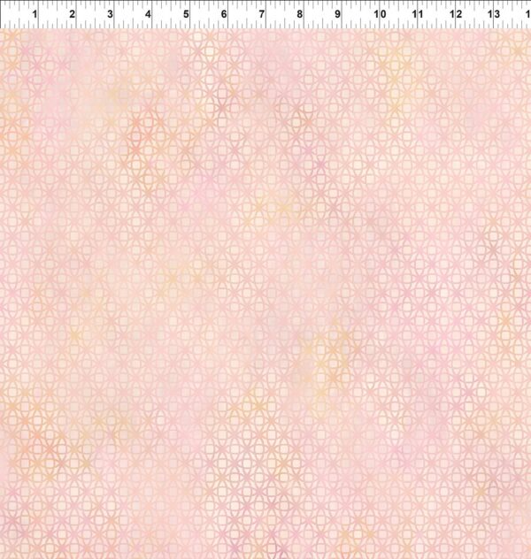 In The Beginning Fabrics - Allure - 8ALR-1 Peach Lattice