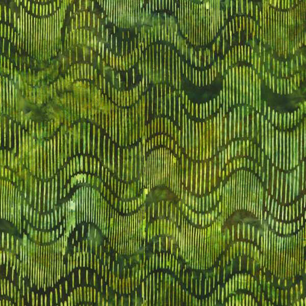 Robert Kaufman Artisan Batiks: Geo Earth by Lunn Studios - AMD-23425-218 Avocado