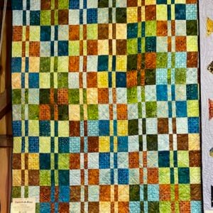 Geo Earth Batiks Switch-A-Roo Quilt Kit