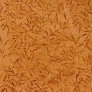 Batik Textiles - 0129 Pumpkin Willow