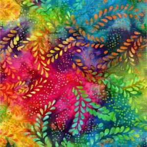Batik Textiles - 4303 Tie Dye Ferns