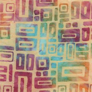 Batik Textiles - 6123 Tutti Frutti Geometric