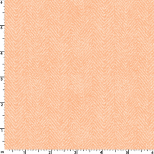 Maywood Studios Little Lambies Woolies Flannel MASF1841-O Herringbone - Orange