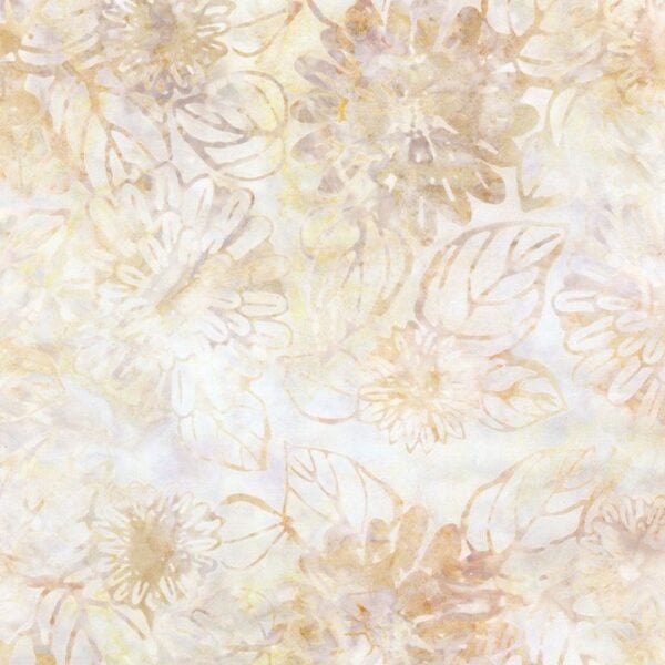 Timeless Treasures - Tonga-B1649 Fog Large Dahlias