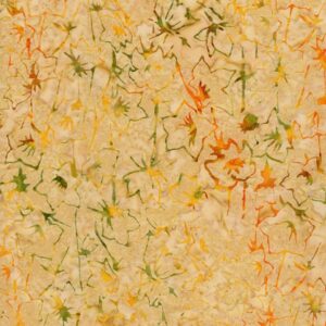 Timeless Treasures - Tonga-B2759 Straw Pumpkin Flowers