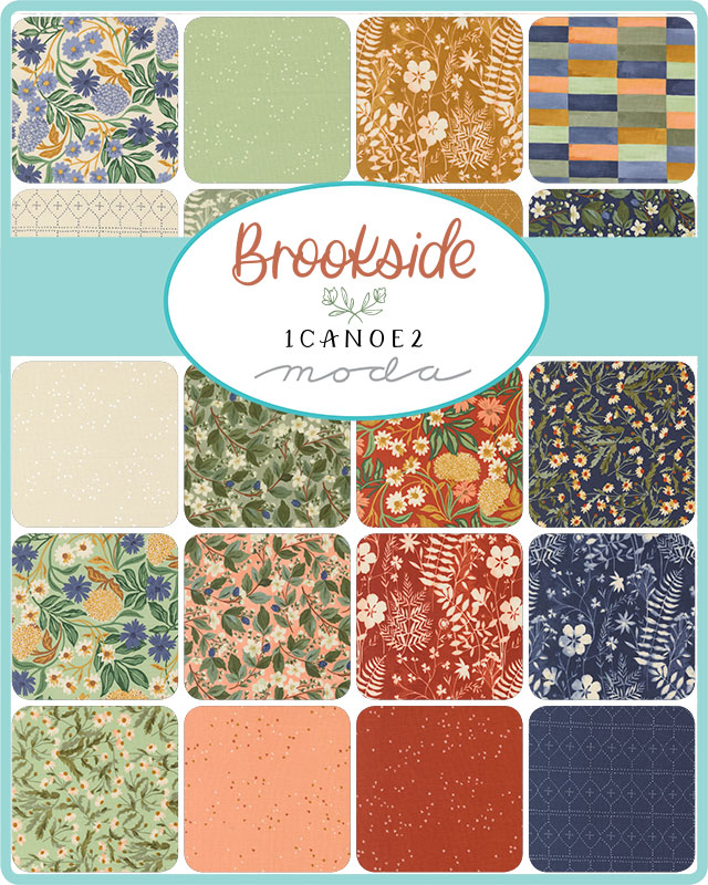 Skyler 2.0 Twin Size Quilt Kit from Stripology Quickies Book by Gudrun Erla of GE Designs - Featuring Brookside from Moda by 1Canoe2 - Image 2