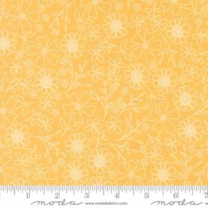 Moda - In the Garden by Corey Yoder 29231 38 Goldenrod Garden Sketch