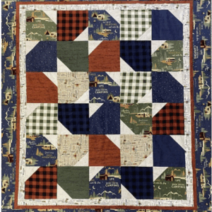 Butter Cake Flannel Throw Size Quilt Kit