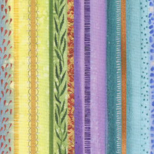 Moda - Soulstice by Laura Muir of Create Joy Project - 39867 11 Rainbow Socialite Stripes