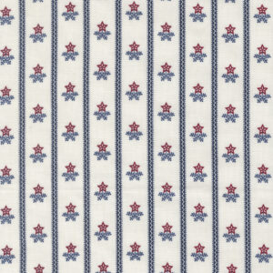 Moda American Gatherings III - 49322 11 Cloud Stripe Bouquet