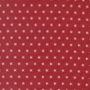 Moda American Gatherings III - 49324 12 Crimson Double Star
