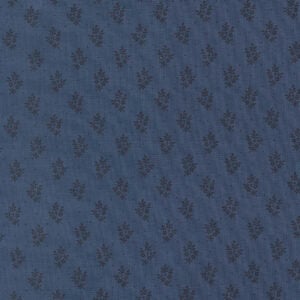 Moda American Gatherings III - 49327 14 Nautical Blue Flower Sprig