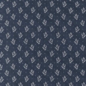 Moda American Gatherings III - 49327 15 American Blue Flower Sprig
