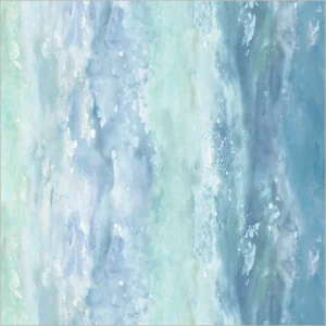 Windham Fabrics Ocean Life by Leslie Trimbach for Whistler Studios - 54990-1 Aqua - Serene
