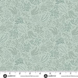 Andover - Driftwood by Makower UK - MU-178-G Green Seagrass