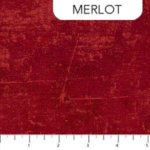 Northcott Fabrics - American Heartland 9030-24 Canvas Basic Merlot