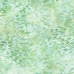 Robert Kaufman Artisan Batiks: Coastal Shells by Lunn Studios - AMD-23498-34 Sage