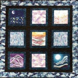 Hillshine Panel Quilt Kit - 56" x 56"