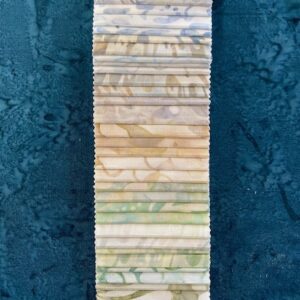 Robert Kaufman Artisan Batiks - Coastal Shells - 2 1/2" Strips "Roll Up"