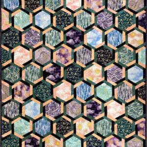 Linked Hexie II Quilt Kit - 56" x 65"