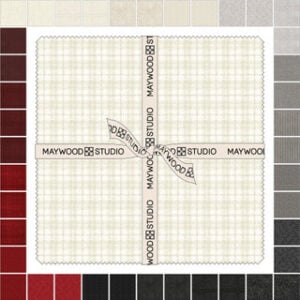 Maywood Studios Woolies Flannel - SQ-MASWOF-WINT Winterberries (42) 10" Squares