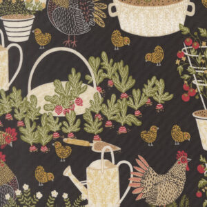 Moda - The Henhouse by Gingiber - 48430 20 Iron Chicken Garden