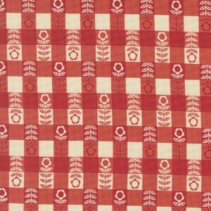 Moda - The Henhouse by Gingiber - 48436 16 Barn Flower Plaid