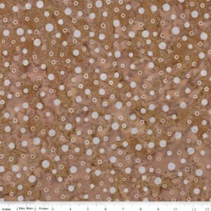 Riley Blake Expressions Batiks Gray & Golden Arabella BT23524-541 Coffee Kiss