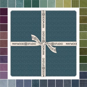 Maywood Studios Woolies Flannel - SQ-MASWOF-GEMS Gemstones (42) 10" Squares