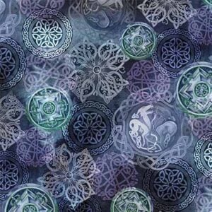 Michael Miller - Jody Bergsma Mystic Dragon - DDC12583-MIDN-D Elemental Magic Midnite