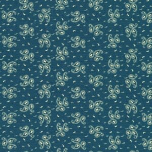 Robert Kaufman - Jill Shaulis: Love, Mom AZUD-23415-403 Teal Blue