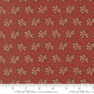 Moda - Pamelia's Path by Betsy Chutchian - 47555 12 Madder Red Posey