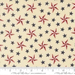 Moda - America 250 Years by Deb Strain - 56181 11 Parchment Tossed Stars