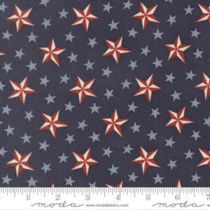 Moda - America 250 Years by Deb Strain - 56181 14 Loyalty Blue Tossed Stars