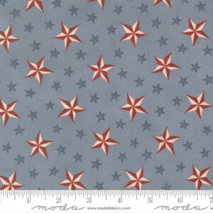 Moda - America 250 Years by Deb Strain - 56181 16 Steel Blue Tossed Stars