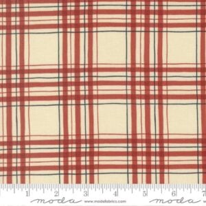 Moda - America 250 Years by Deb Strain - 56183 11 Parchment Red Patriotic Plaid