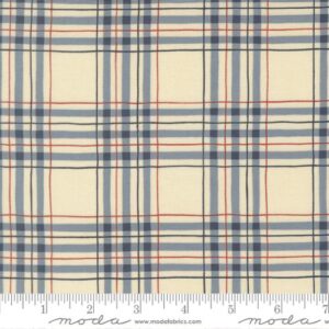 Moda - America 250 Years by Deb Strain - 56183 26 Parchment Blue Patriotic Plaid