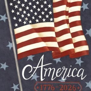 Moda - America 250 Years by Deb Strain - 56185 14 Blue Panel 24" x 44"