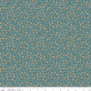 Riley Blake Amanda Niederhauser Ambleside - C17114-Teal Flower Toss