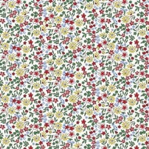 Marcus Fabrics - Aunt Grace Goes Bold by Judie Rothermel - R351769D Multi Field Flowers
